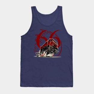 Cartoon truck Tank Top